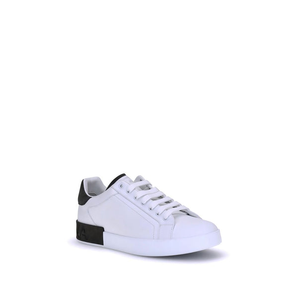 Weiße Kalbshaut Bos Taurus Sneakers mit niedrigem Schaft