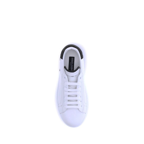 Weiße Kalbshaut Bos Taurus Sneakers mit niedrigem Schaft