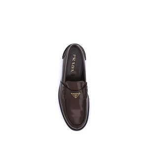 Braune Kalbsleder Bos Taurus Slipper