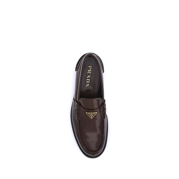 Braune Kalbsleder Bos Taurus Slipper