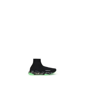 Schwarze Polyester-Sportschuhe