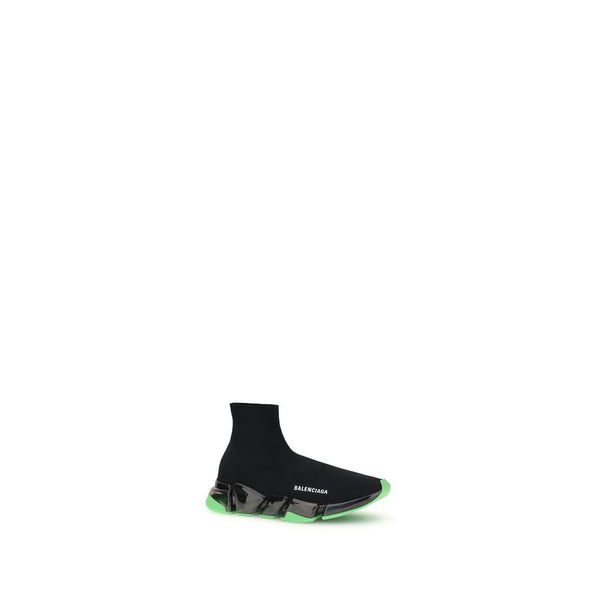 Schwarze Polyester-Sportschuhe