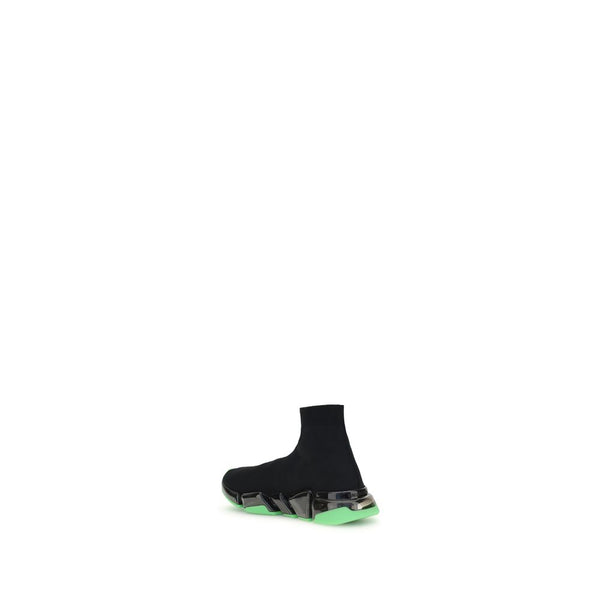 Schwarze Polyester-Sportschuhe