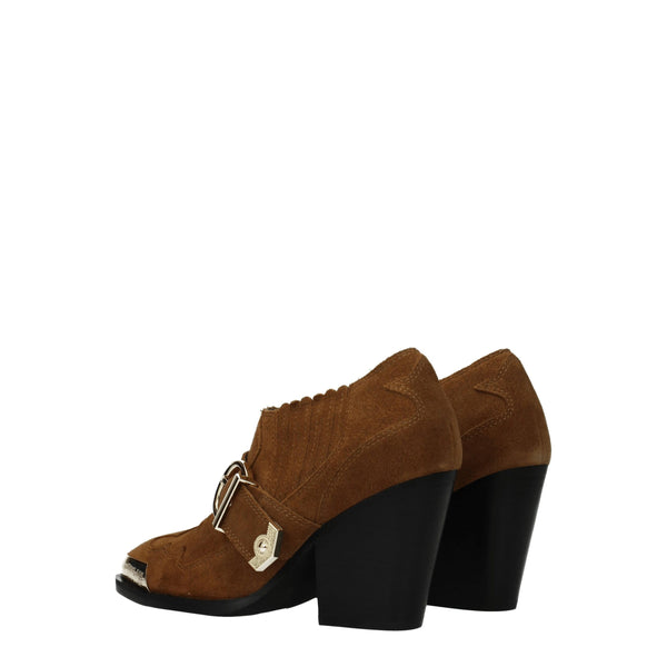 Braune Lederstiefeletten