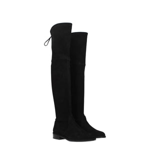 Schwarzes Leder Over The Knee