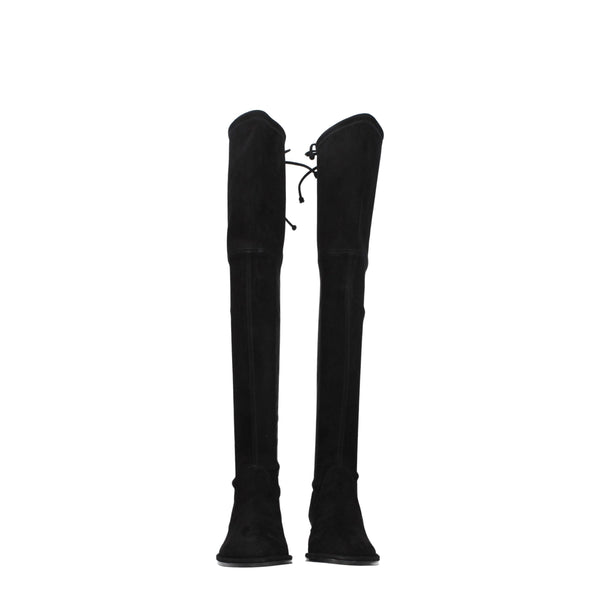 Schwarzes Leder Over The Knee