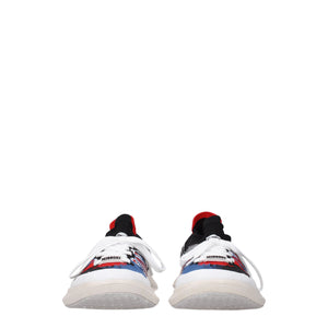 Multicolor-Stoff-Sneakers