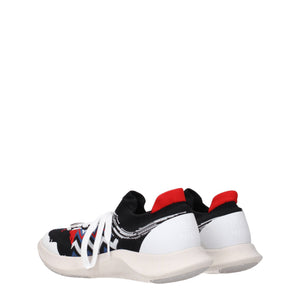 Multicolor-Stoff-Sneakers