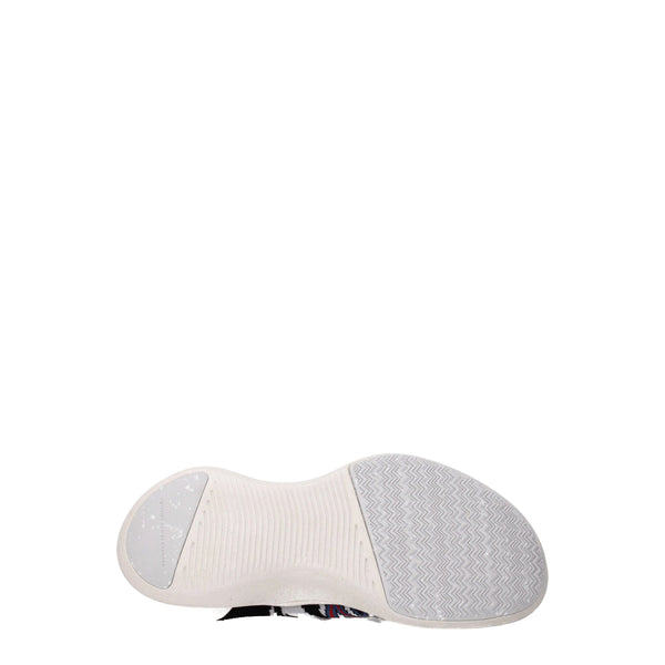 Multicolor-Stoff-Sneakers