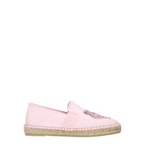 Espadrilles aus rosa Stoff