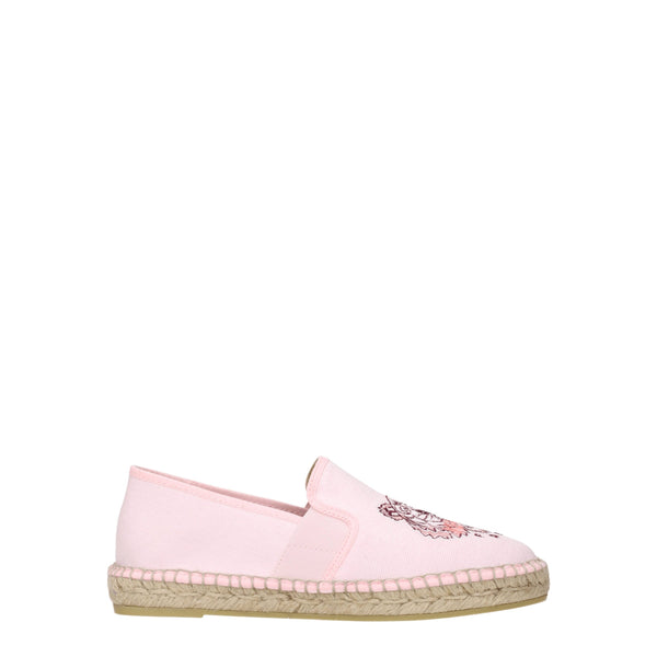 Espadrilles aus rosa Stoff
