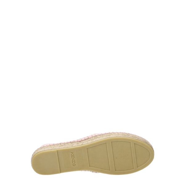 Espadrilles aus rosa Stoff