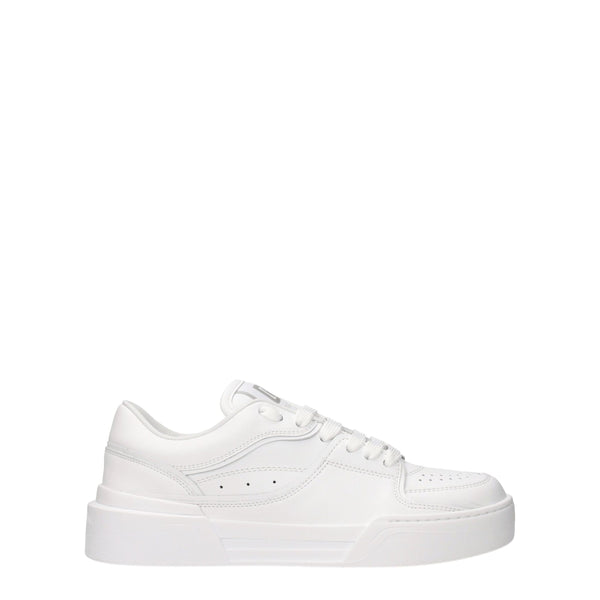 Weiße Sneakers aus Leder