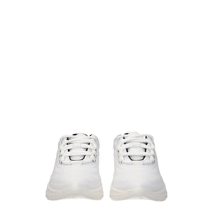 Weiße Leder-Sneakers