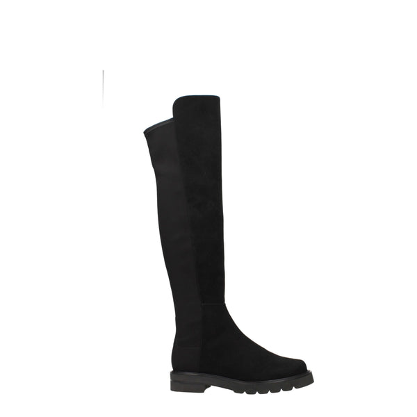 Schwarzes Leder Over The Knee