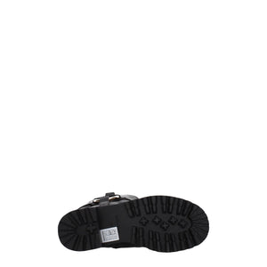 Schwarzes Leder Over The Knee