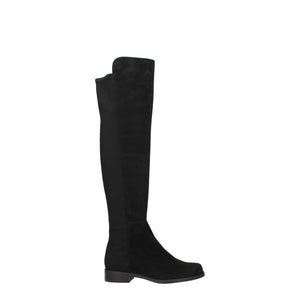 Schwarzes Leder Over The Knee
