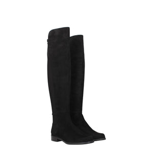 Schwarzes Leder Over The Knee
