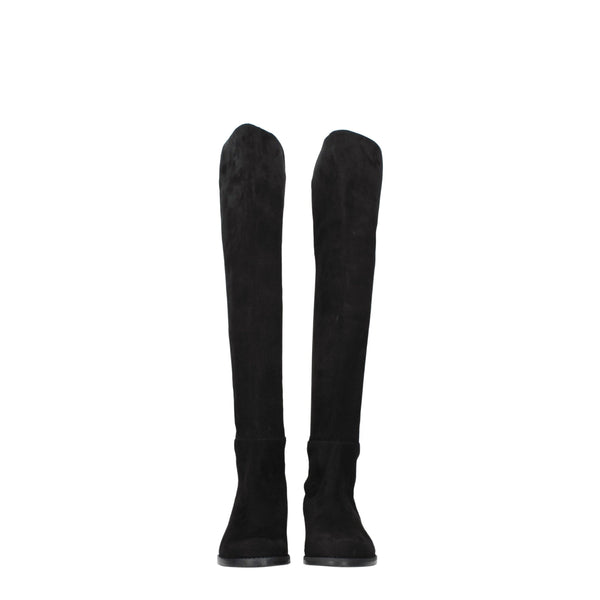 Schwarzes Leder Over The Knee