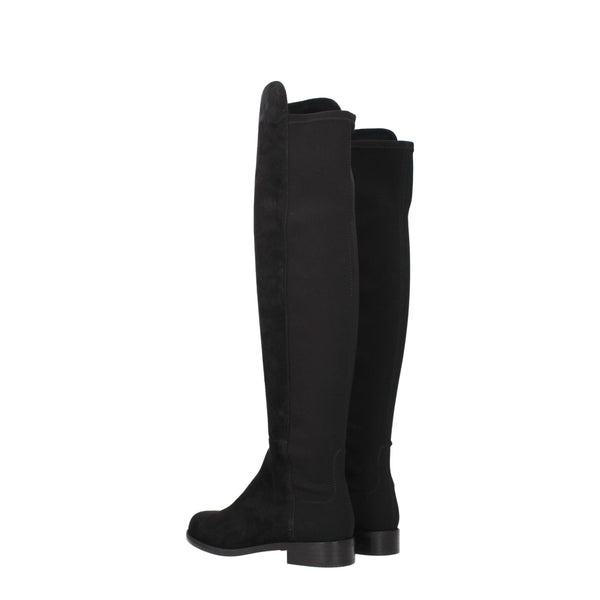 Schwarzes Leder Over The Knee