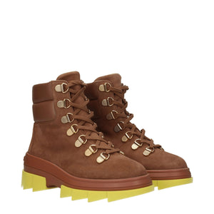 Braune Lederstiefeletten