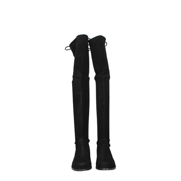 Schwarzes Leder Over The Knee