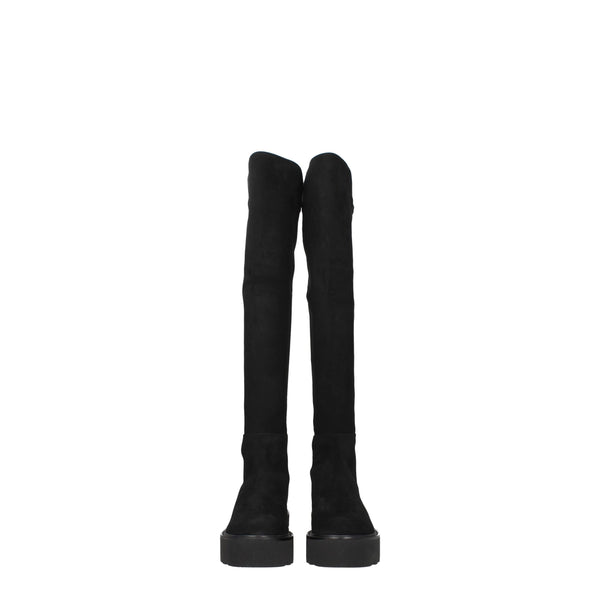 Schwarzes Leder Over The Knee