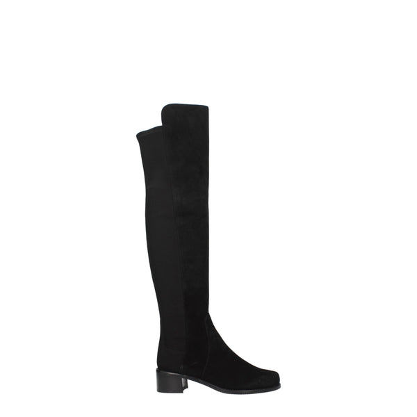 Schwarzes Leder Over The Knee
