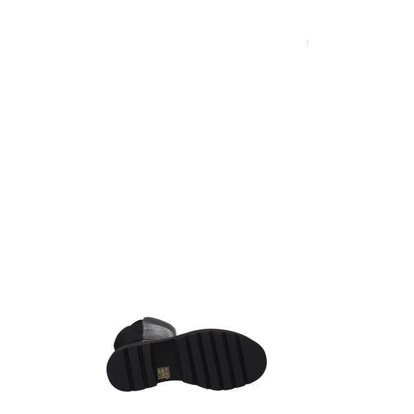 Schwarzes Leder Over The Knee