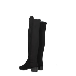 Schwarzes Leder Over The Knee