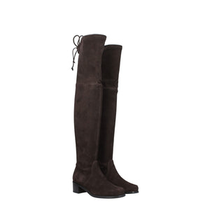 Braunes Leder Over The Knee