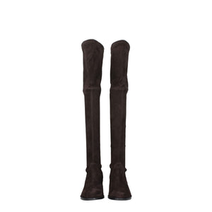 Braunes Leder Over The Knee