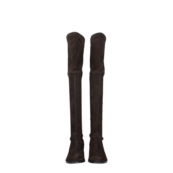 Braunes Leder Over The Knee