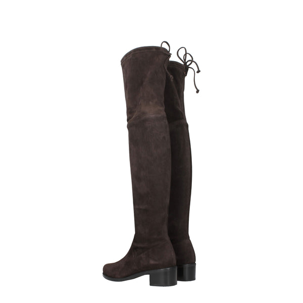 Braunes Leder Over The Knee