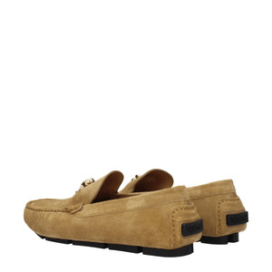 Beige Leder Slipper