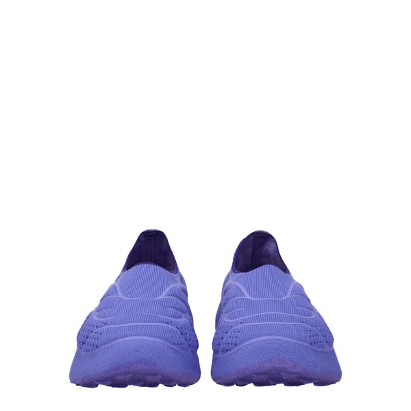Lila Stoff Slipper
