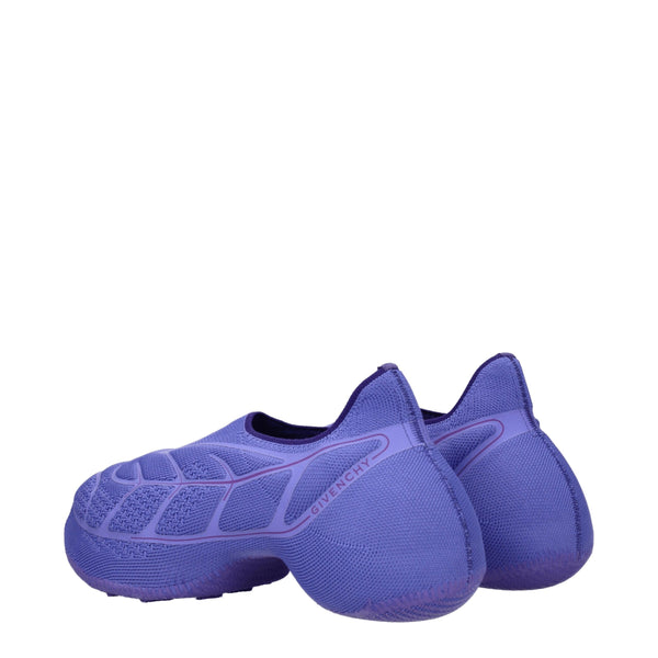 Lila Stoff Slipper