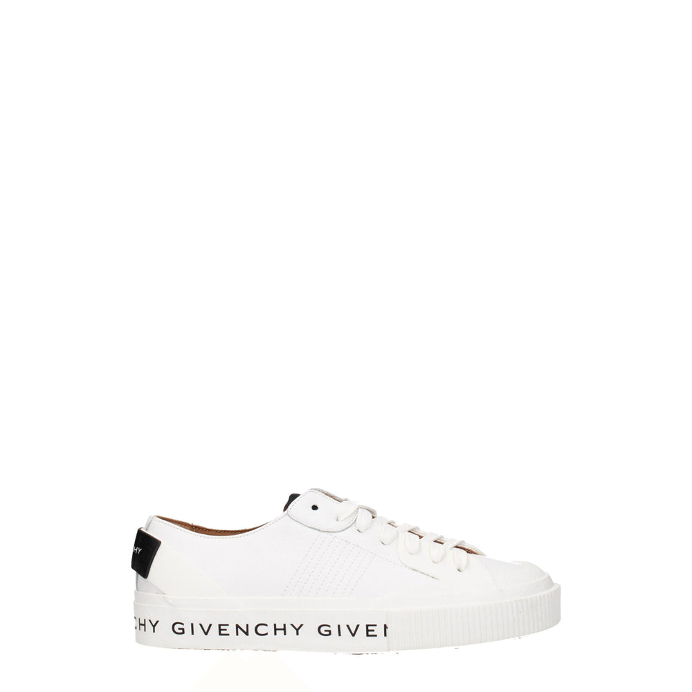Weiße Sneaker aus Leder