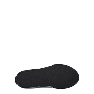 Schwarze High-Top-Sneaker aus Stoff