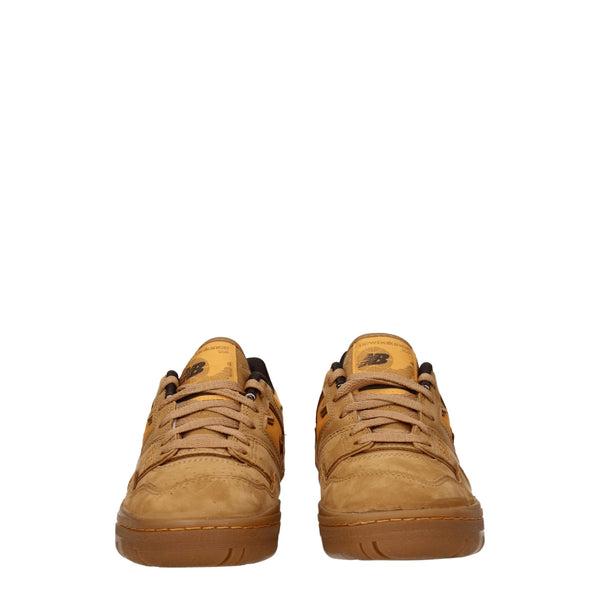 Braune Leder Turnschuhe