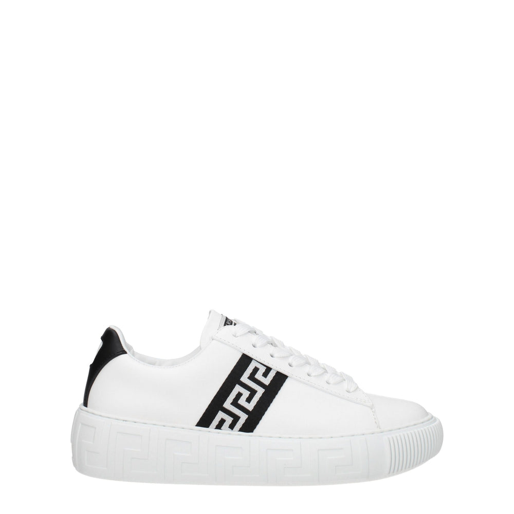 Weiße Sneakers aus Leder