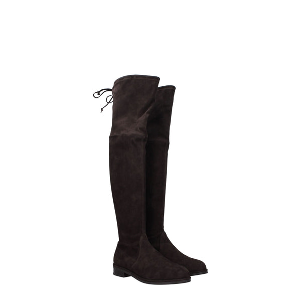 Braunes Leder Over The Knee