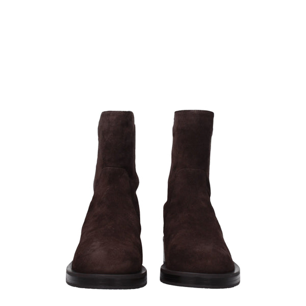 Braune Lederstiefeletten