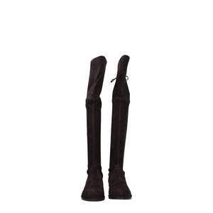 Braunes Leder Over The Knee