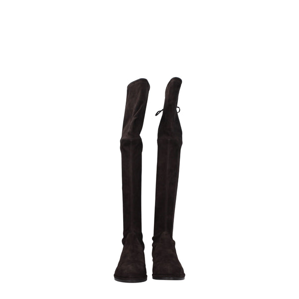 Braunes Leder Over The Knee