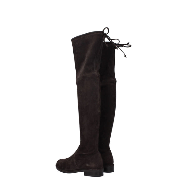 Braunes Leder Over The Knee