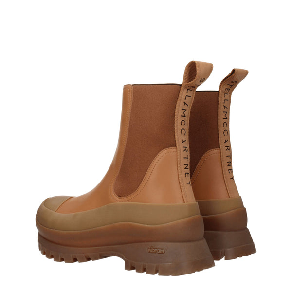 Braune Lederstiefeletten