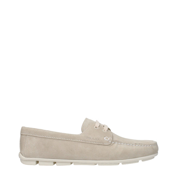 Graue Leder Slipper