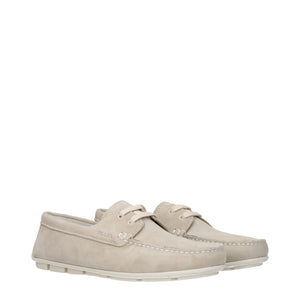 Graue Leder Slipper
