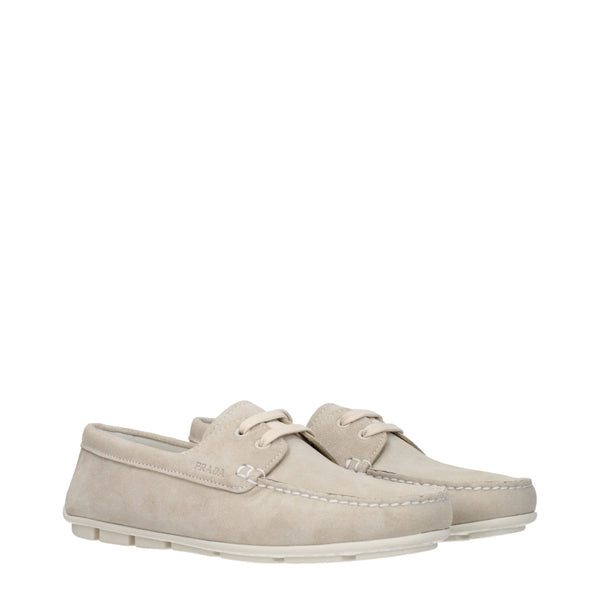 Graue Leder Slipper